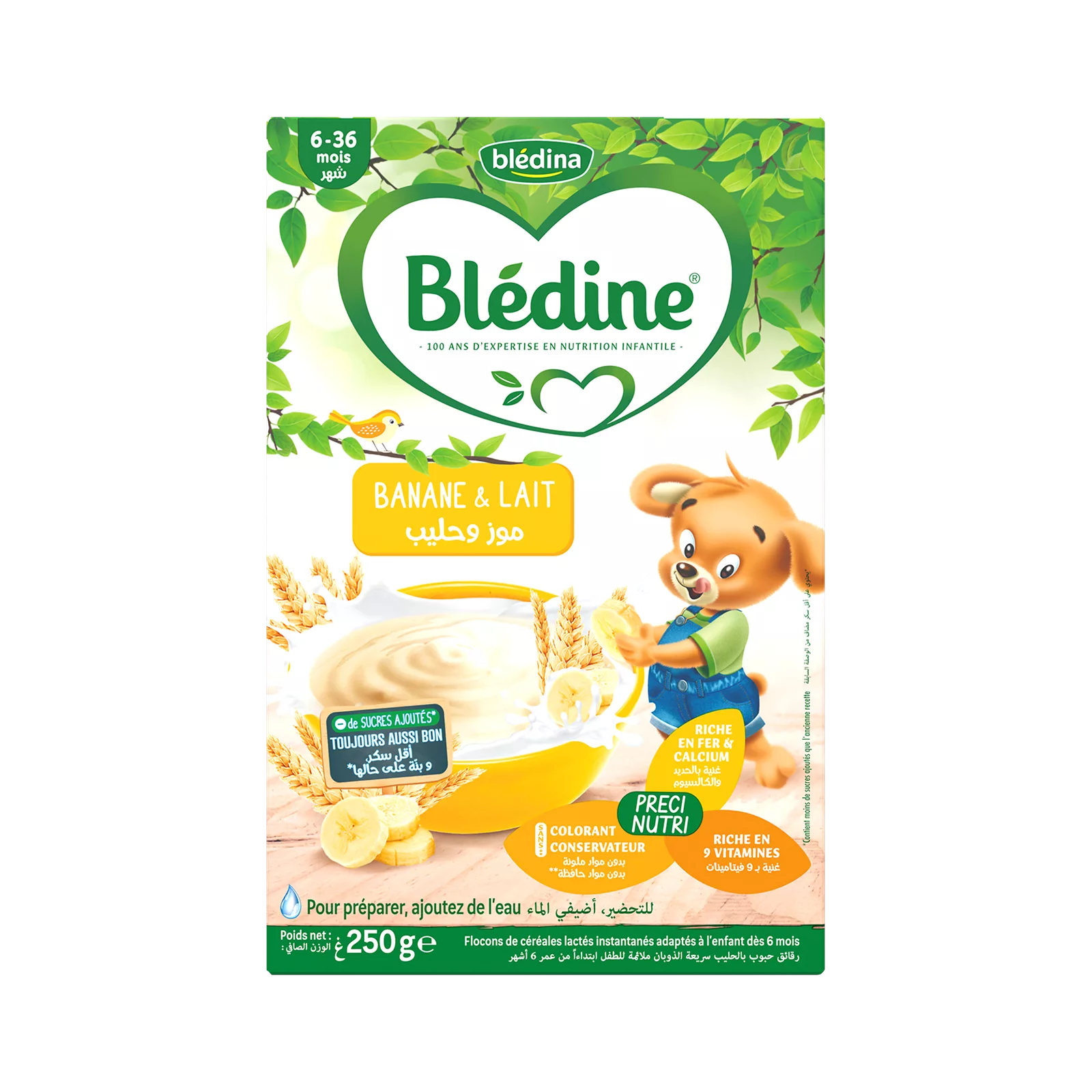 BLÉDINE® BANANE & LAIT
